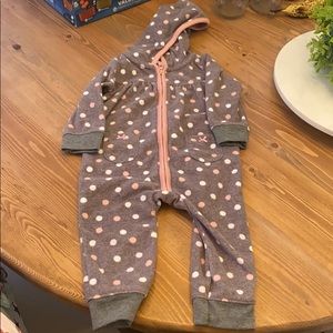 Carter’s fleece playsuit